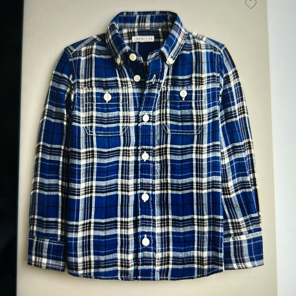 J. Crew Crewcuts Plaid Shirt, 7